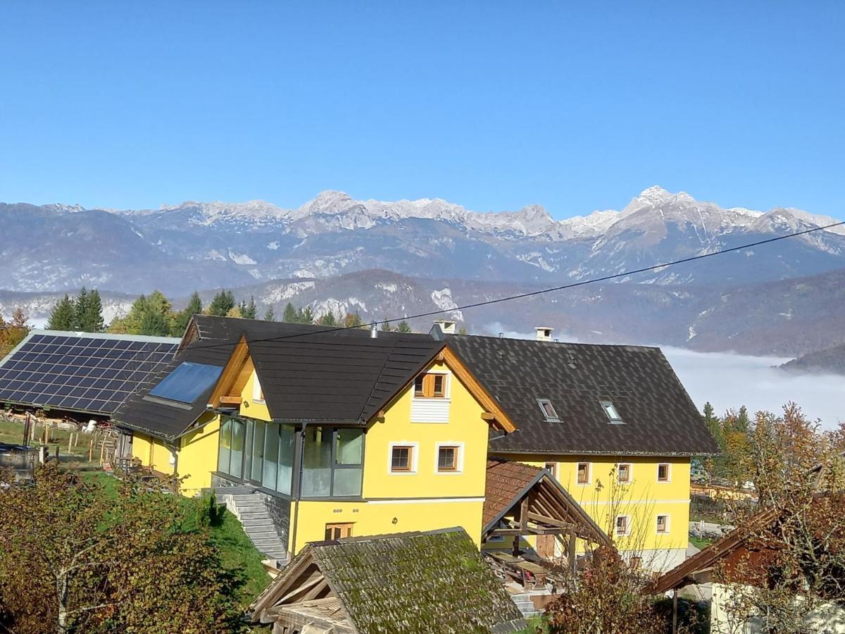 Tubej Mountain Room With Terase Bohinjska Bistrica Dış mekan fotoğraf